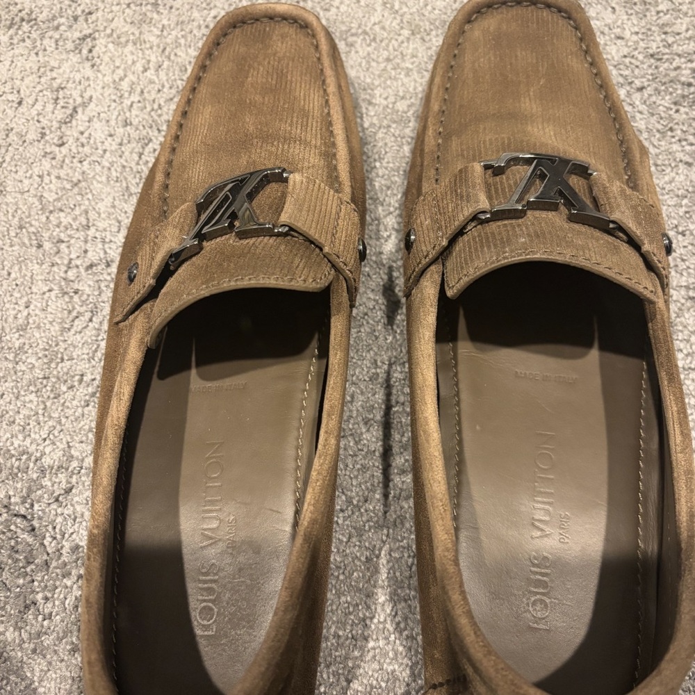 Louis Vuitton Brown Loafers